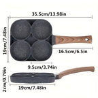 4-Hole Nonstick Iron Frying Pan +FREE GIFT!
