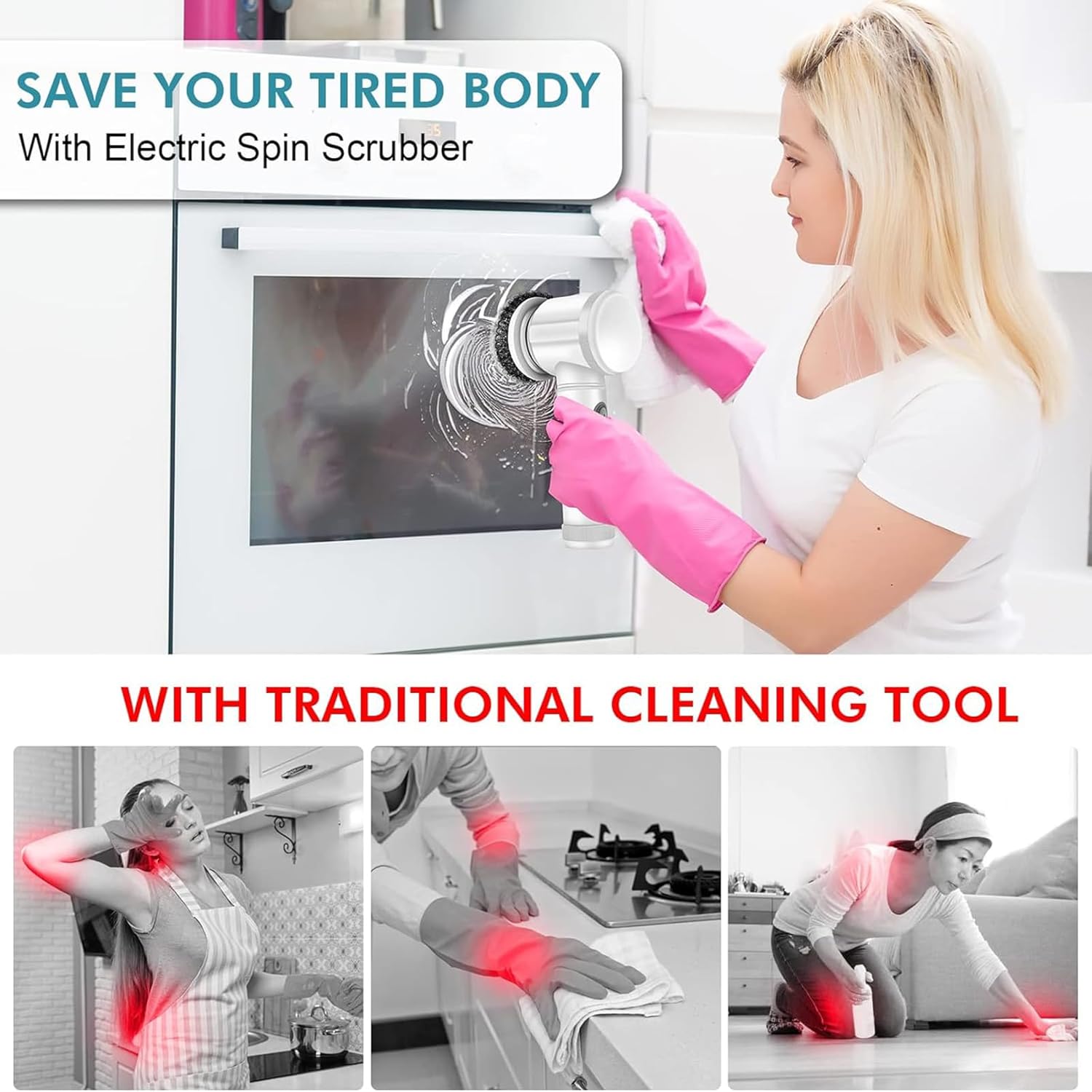 HydroPulse™ Clean Effortlessly Without The Struggle