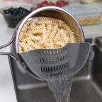 2Pc StrainLock™ - Easier Straining, Less Dishes
