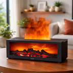Mini Flame Fireplace Aromatherapy Diffuser