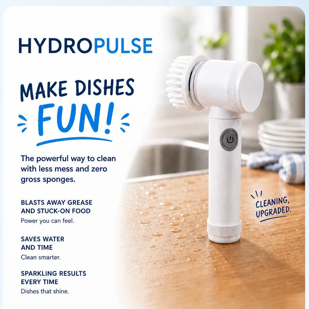 HydroPulse™ Clean Effortlessly Without The Struggle