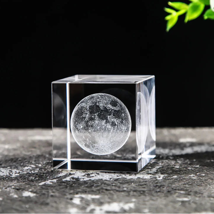 Display Crystal Cubes