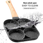 4-Hole Nonstick Iron Frying Pan +FREE GIFT!