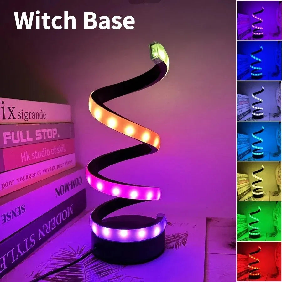 Creative Spiral LED Night Light