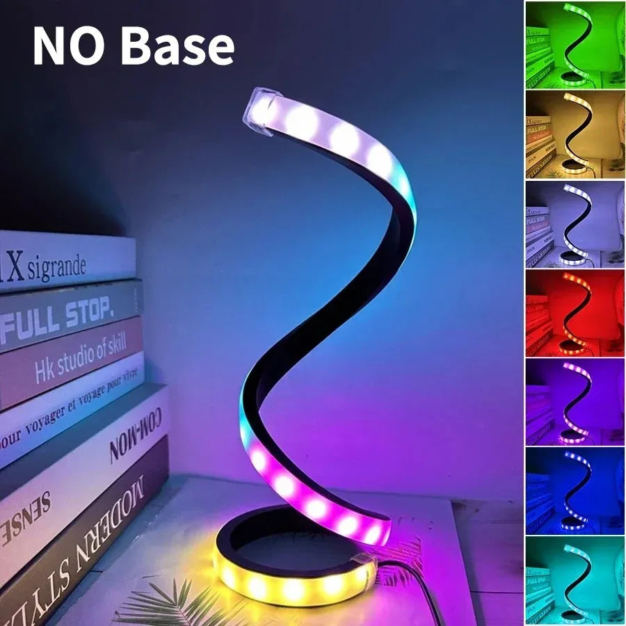 Creative Spiral LED Night Light