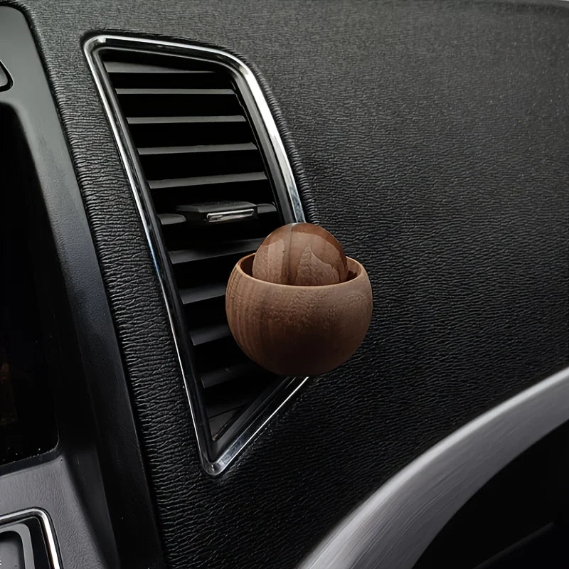 Wooden Car Mini Cute Natural Fragrance Diffuser