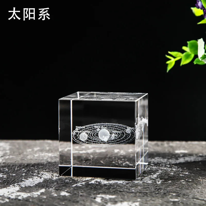 Display Crystal Cubes