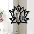 Wooden Lotus Hollow Shelf