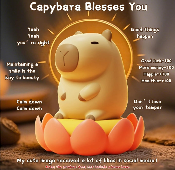 Capybara Night Light