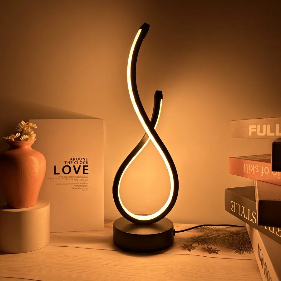 Creative Spiral LED Night Light