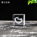 Display Crystal Cubes