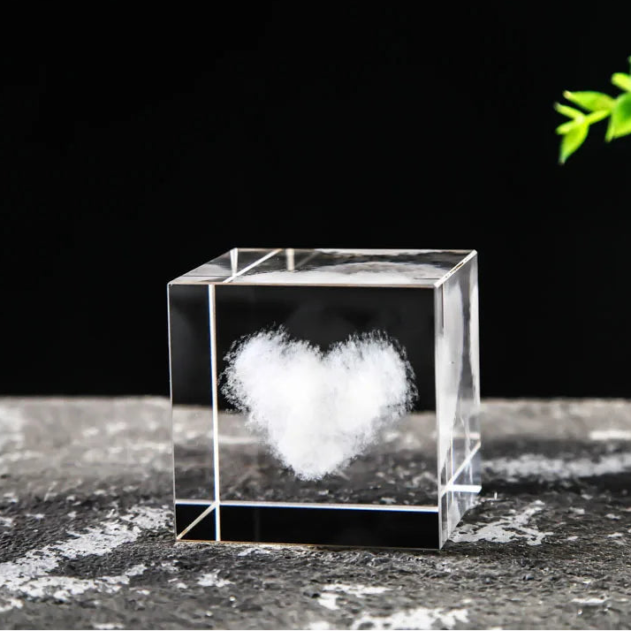 Display Crystal Cubes