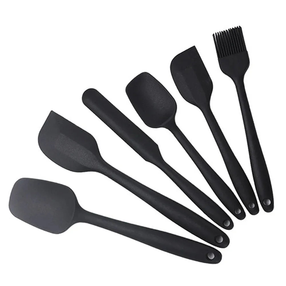6-Pcs Silicone Spatula Set