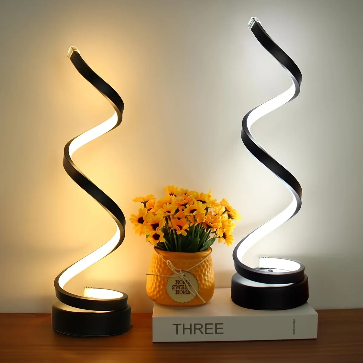 Creative Spiral LED Night Light