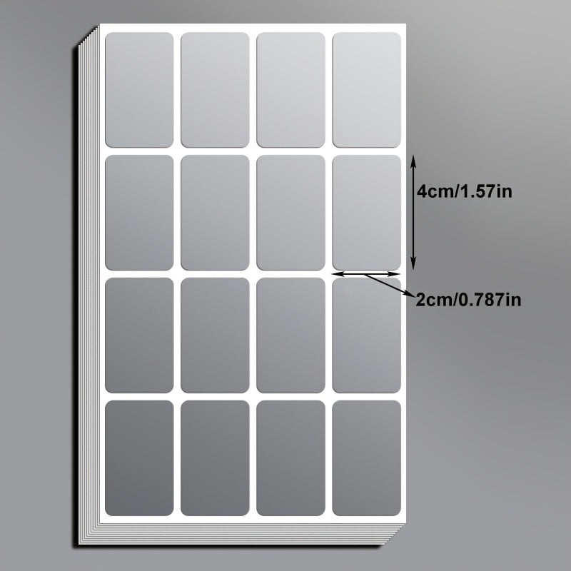 Waterproof Labels 16pcs/80pcs/160pcs/320pcs