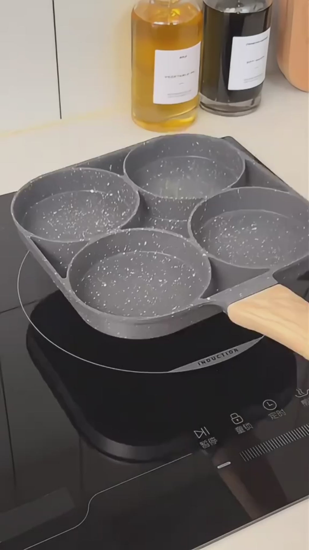 4-Hole Nonstick Breakfast Frying Pan (Free Gift Included)